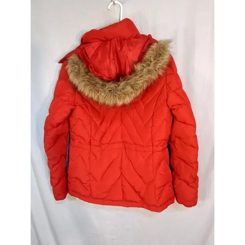 Kenneth Cole Reaction  red winter coat.